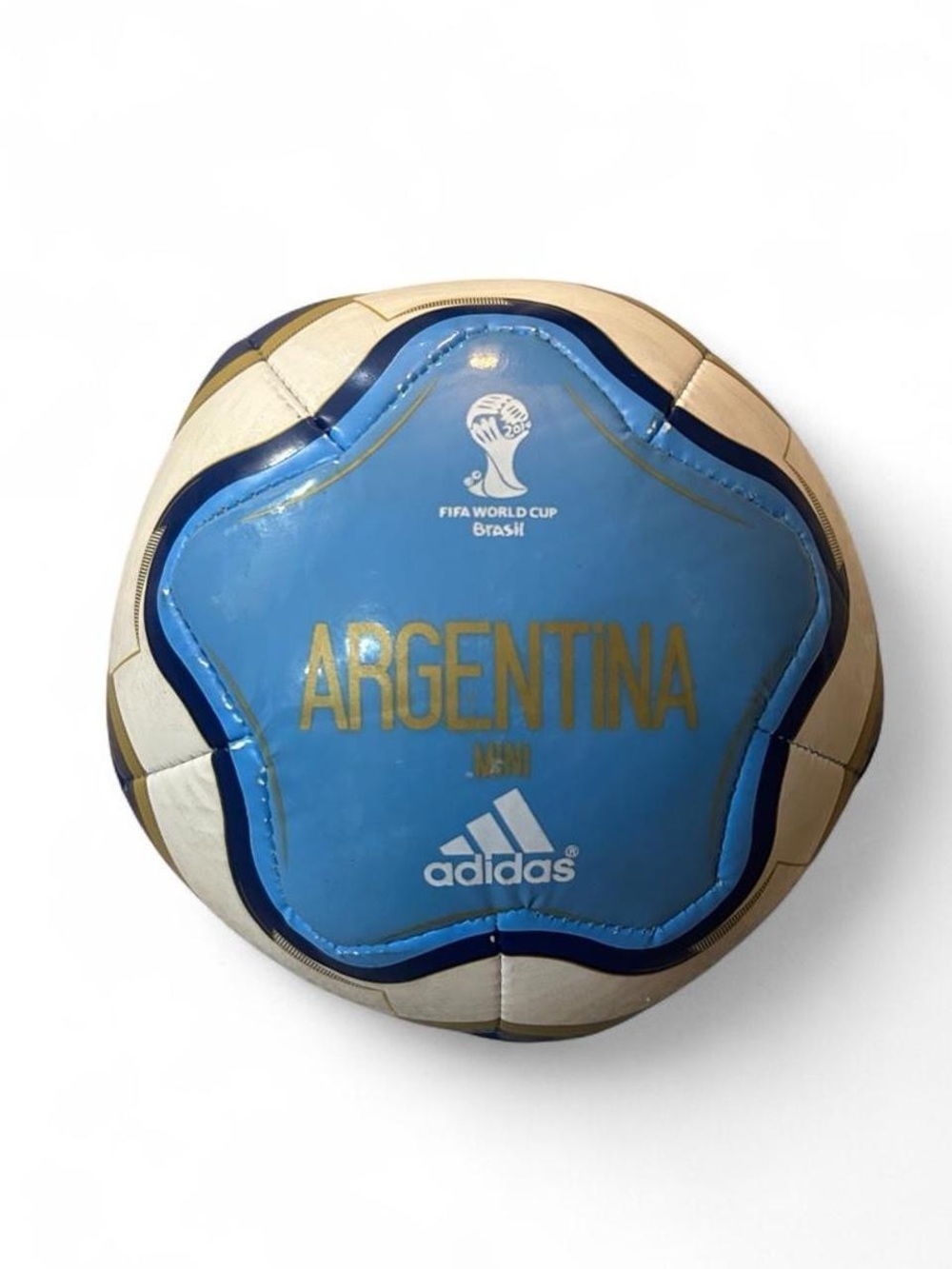 Adidas 2014 FIFA World Cup Brasil Argentina Mini Soccer Ball Size 1 G84004